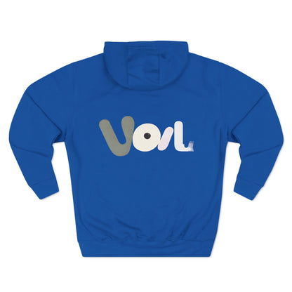 Voila Three-Panel  Hoodie