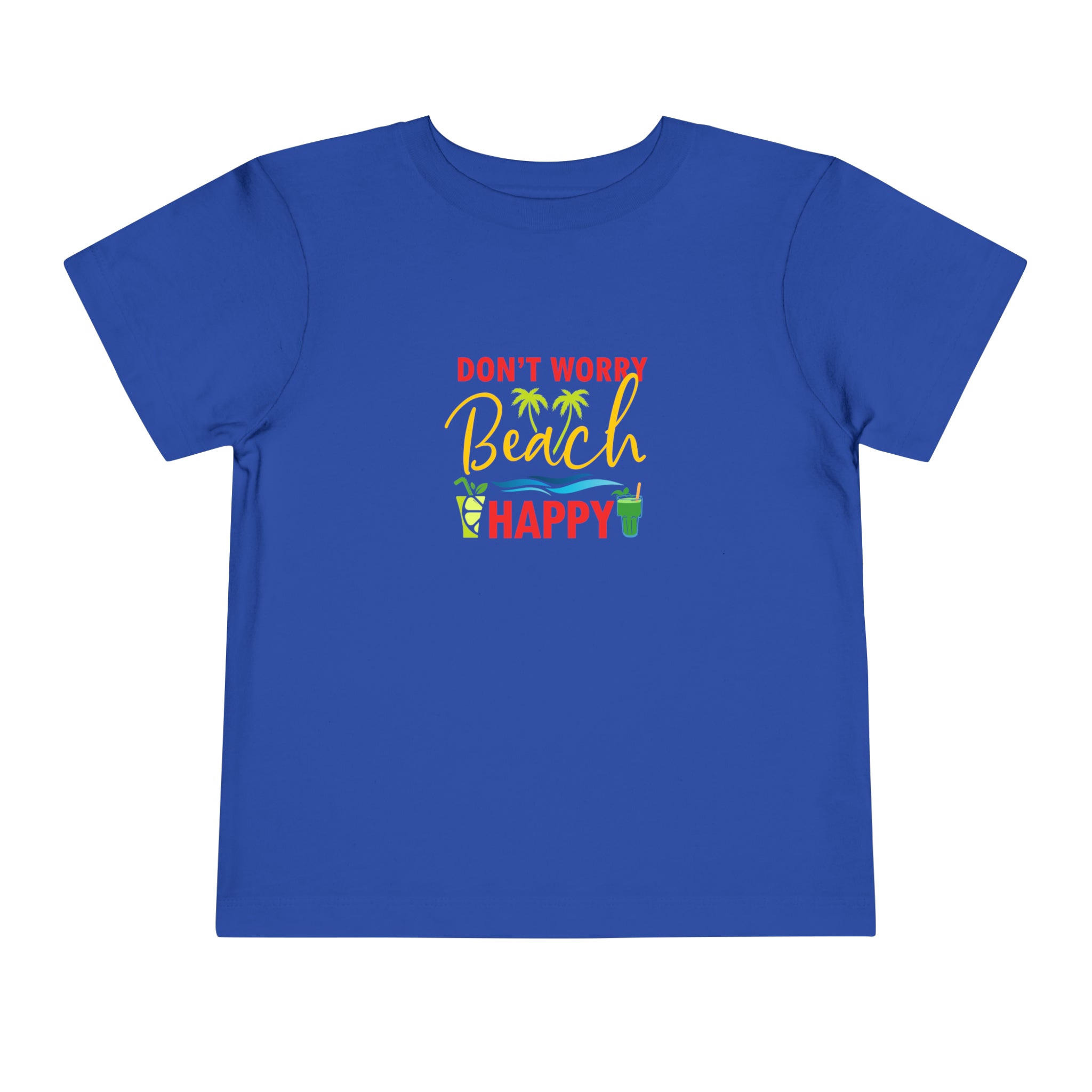Don't Worry Beach Happy Toddler Tee
