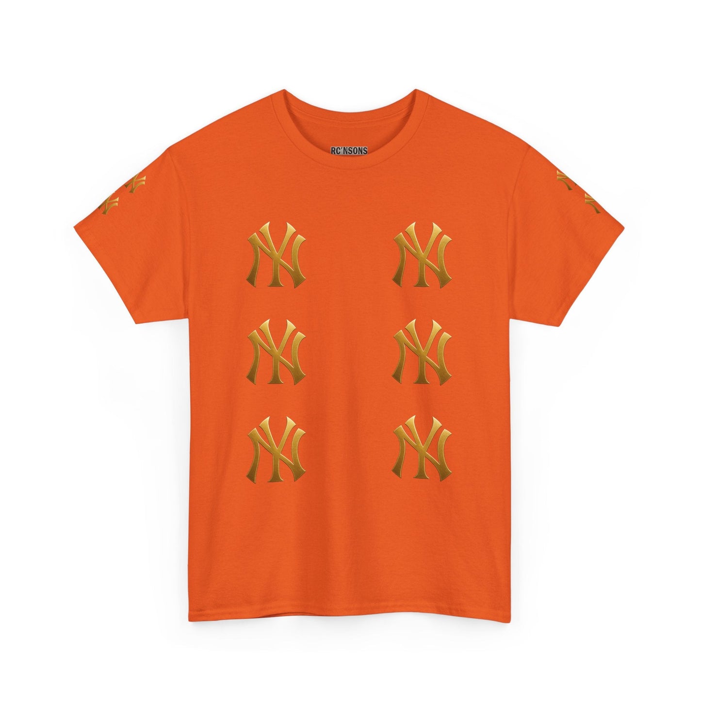 Gold Logo Unisex Heavy Cotton Tee Printify