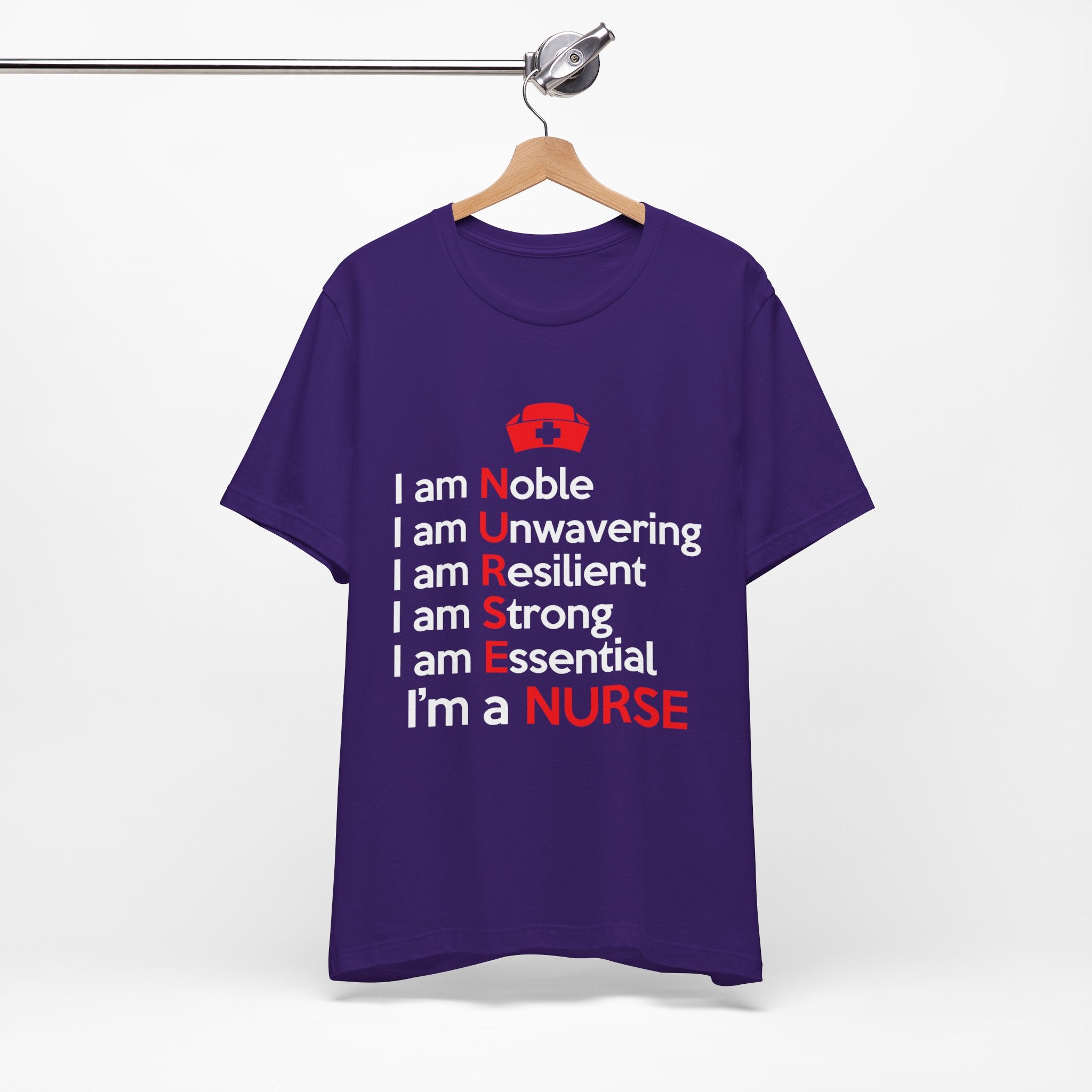Je suis noble, je suis un tee-shirt unisexe inébranlable 