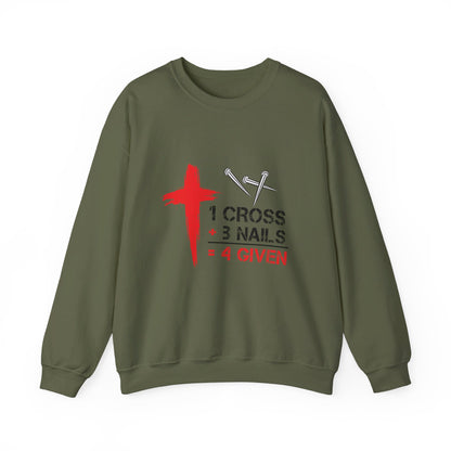 RCNSONS 1 Cross 3 Nails 4 Given Unisex Sweatshirt