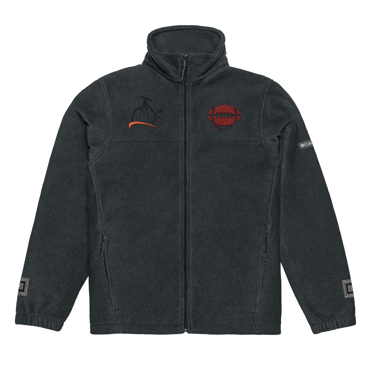 Embroidered Fleece Jacket