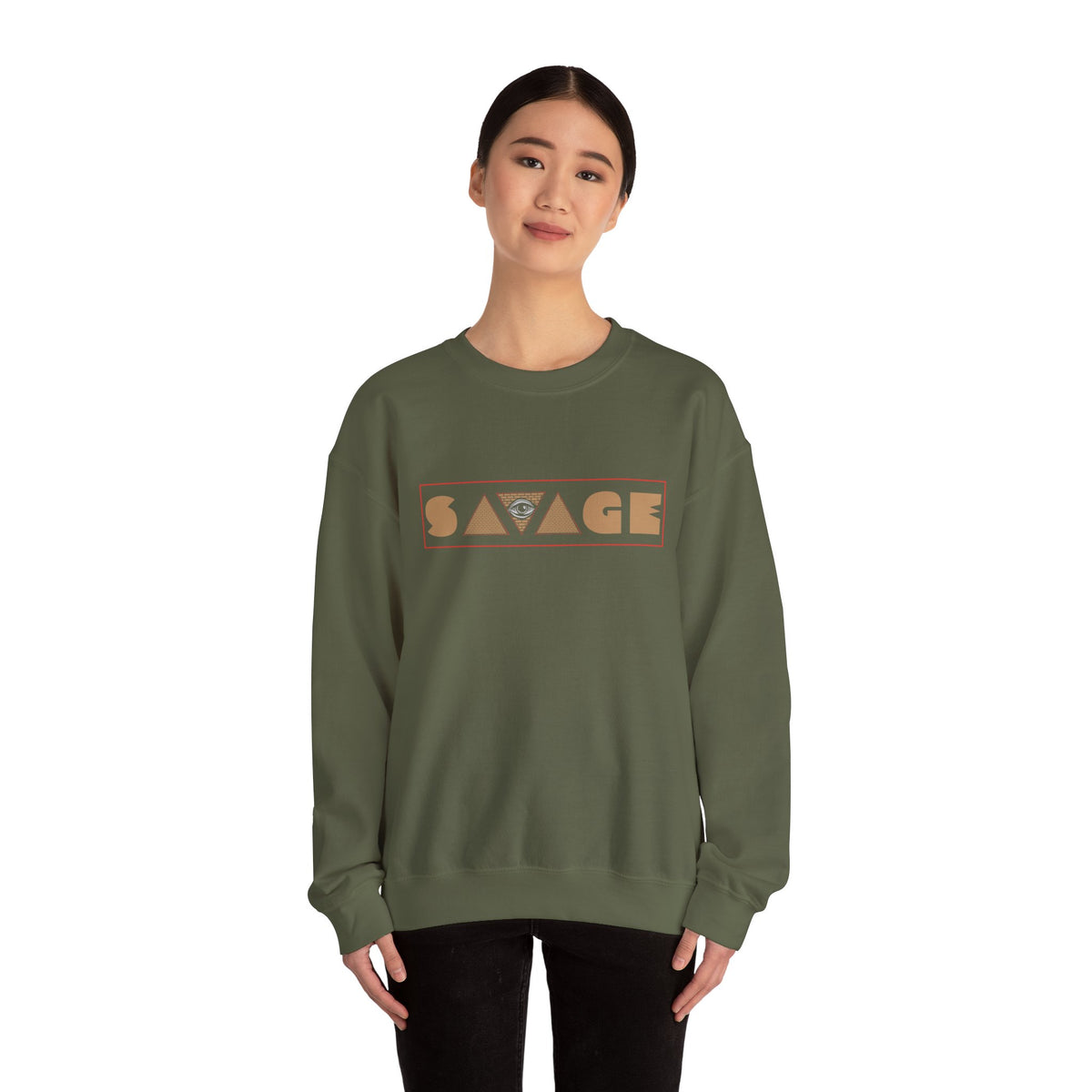 Sweat-shirt unisexe sauvage 