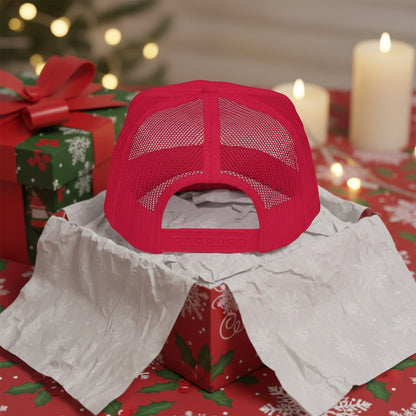 Vibrant Embroidered Foam Trucker,Adjustable Cap Printify