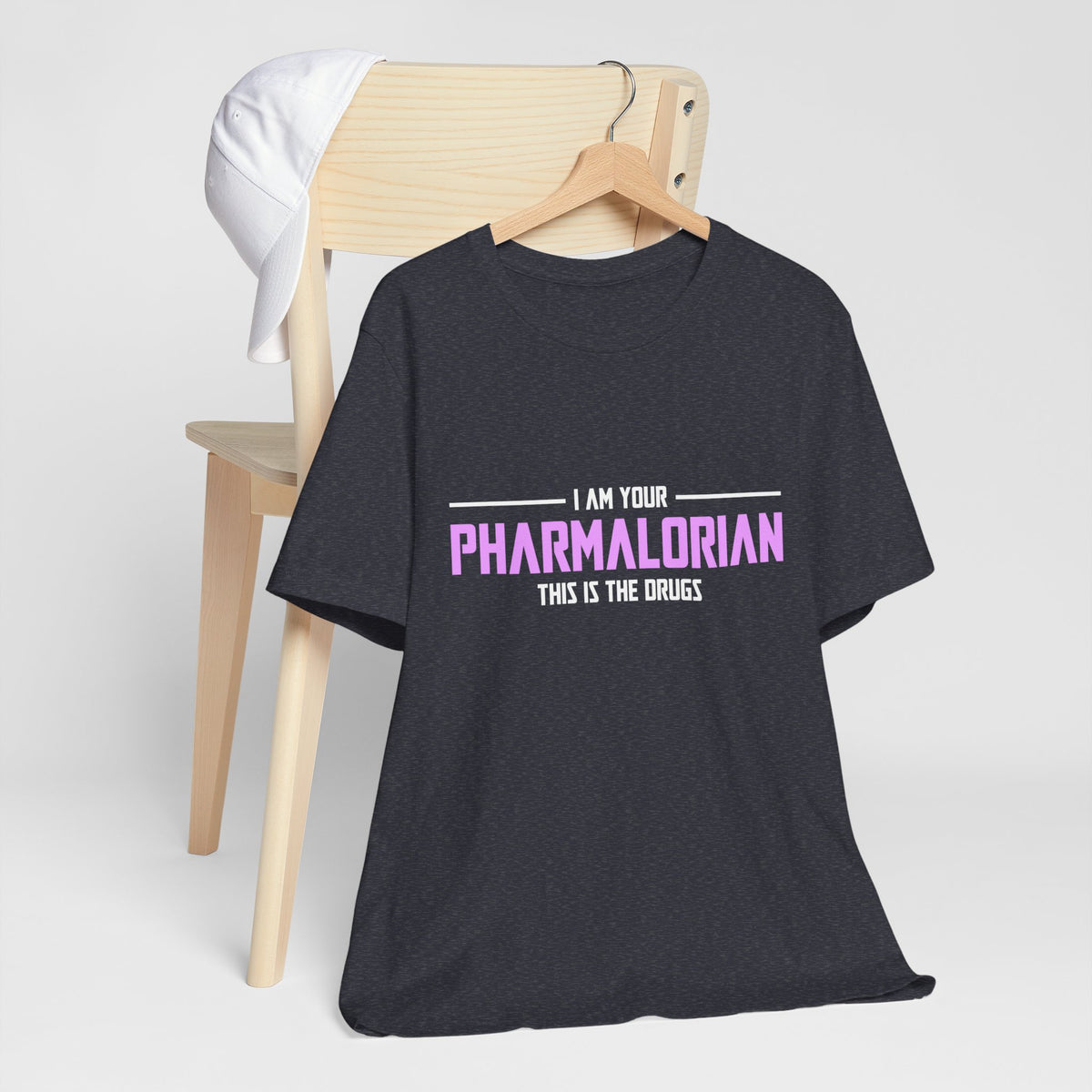 Je suis votre pharmacolorien, c’est le tee-shirt unisexe des médicaments 