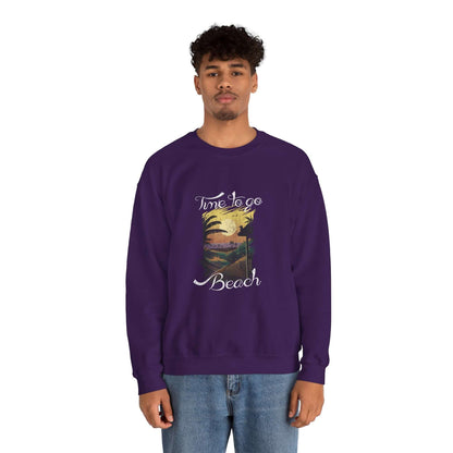 Time To Go Beach Unisex Sweatshirt - RC’nSONS