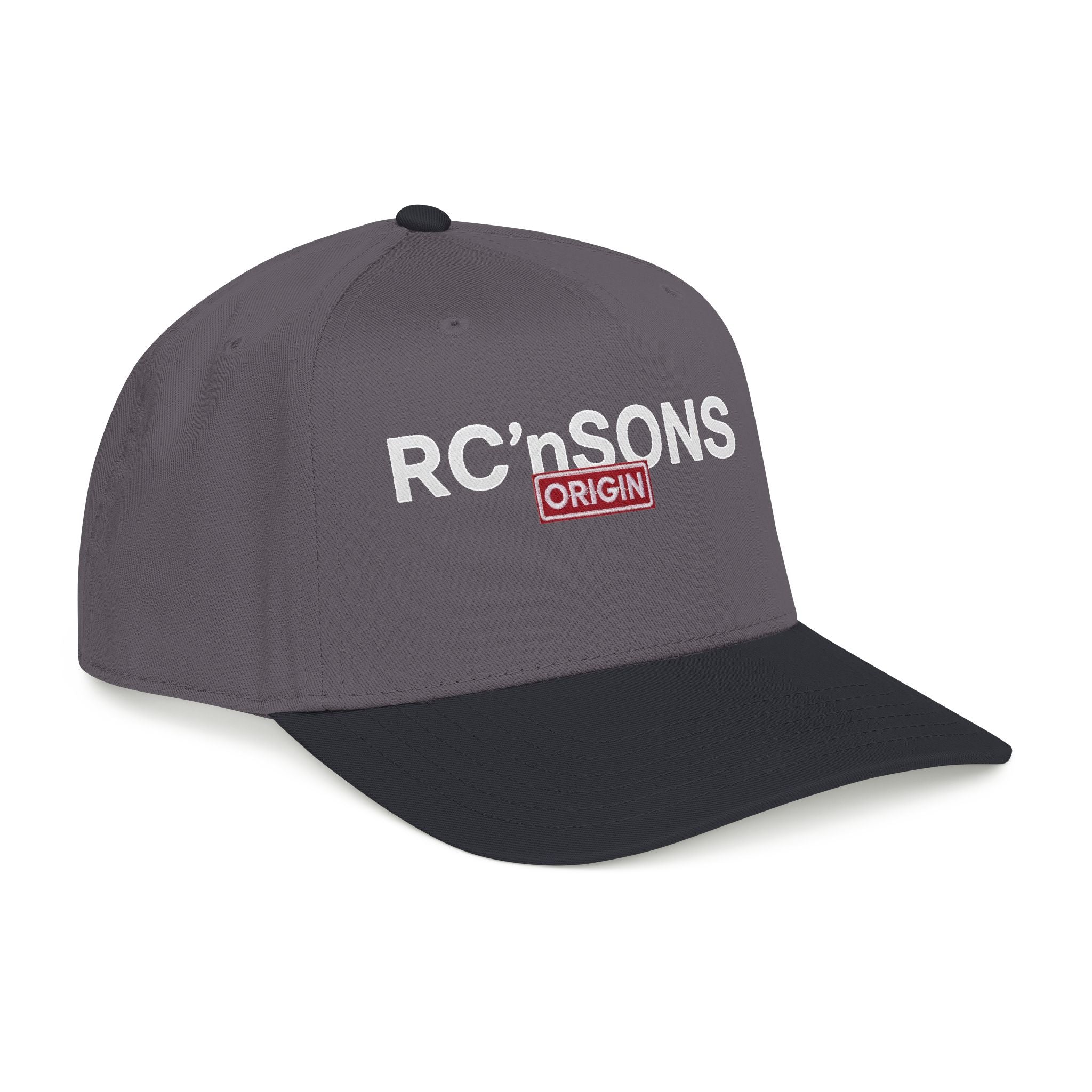 RC'nSONS Embroidered Baseball Cap - Mid Profile Two-Tone Hat