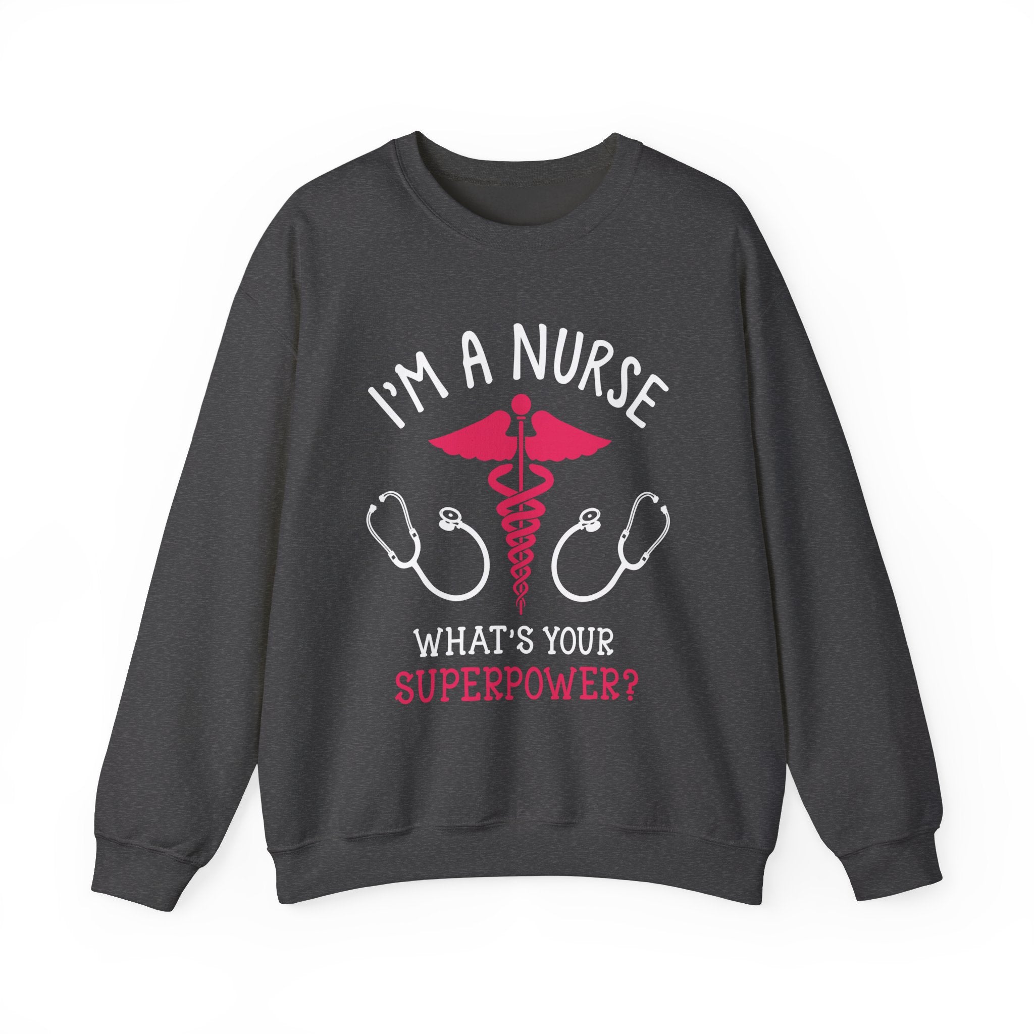 Je suis un sweat-shirt unisexe infirmière 
