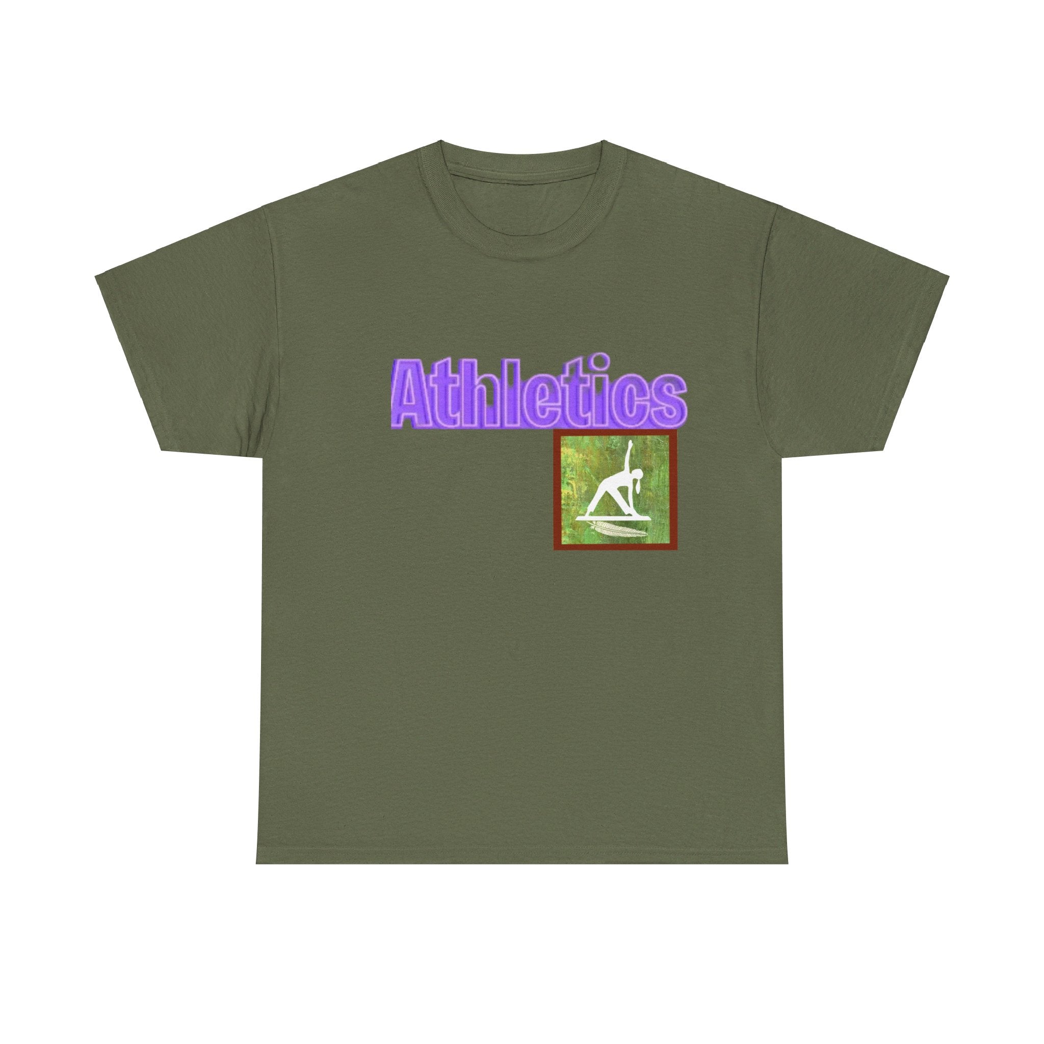 RCNSONS Unisex Heavy Cotton Athletic Tee