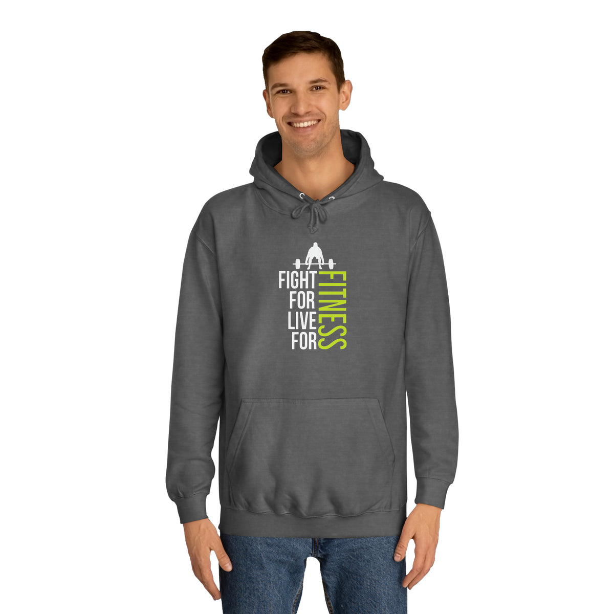 Fight For Live For Fitness Unisex Hoodie