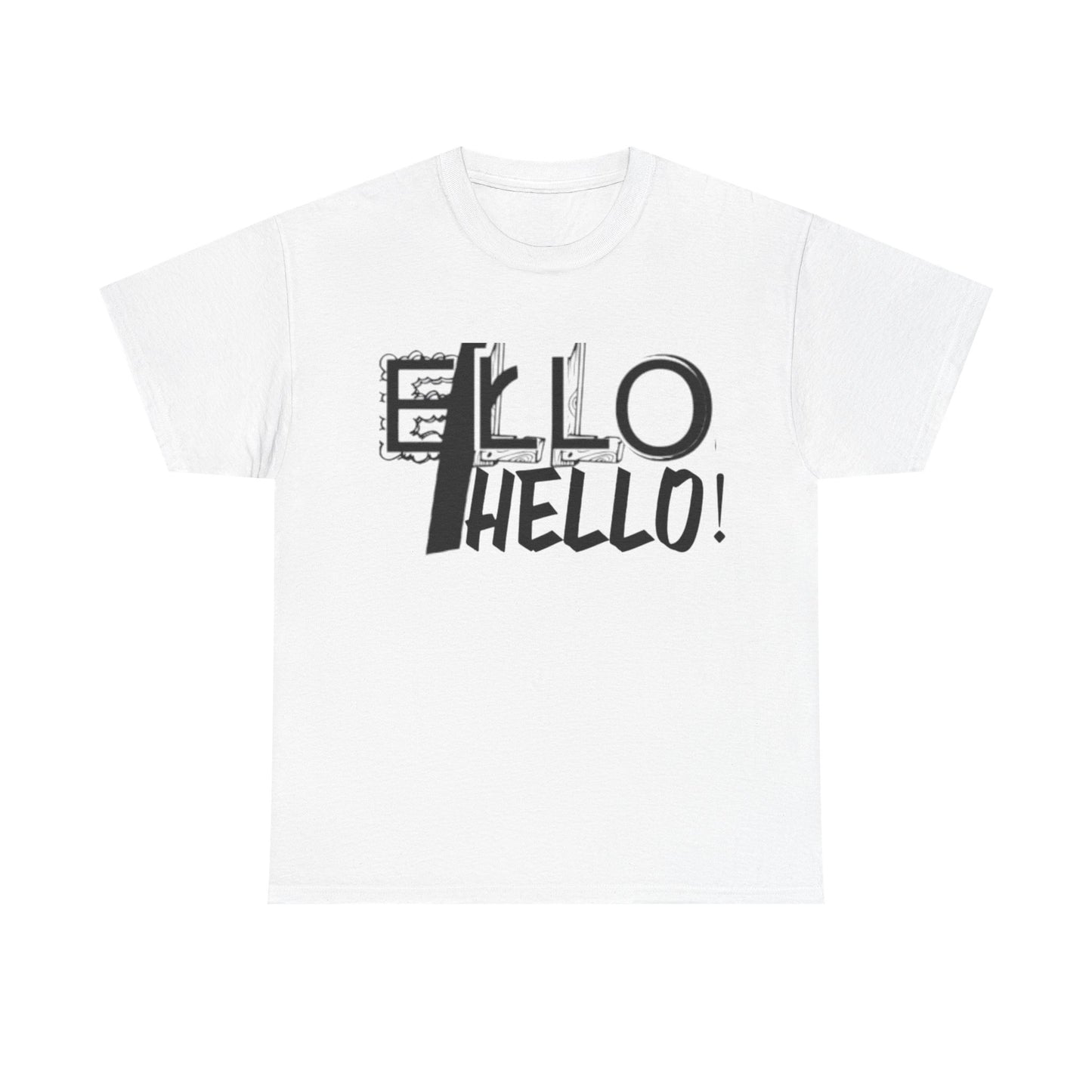 Hello Unisex Tee - Casual and Stylish Cotton T-Shirt for All Occasions