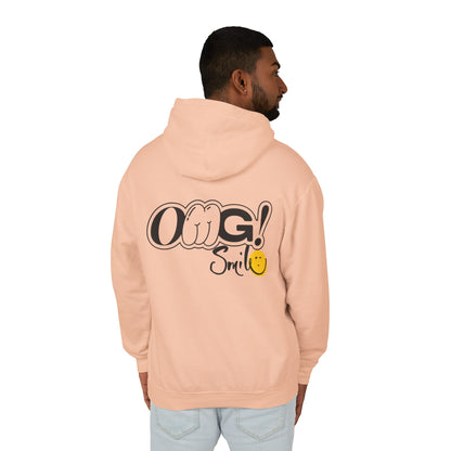 OMG!Smile Lightweight Hooded Sweatshirt