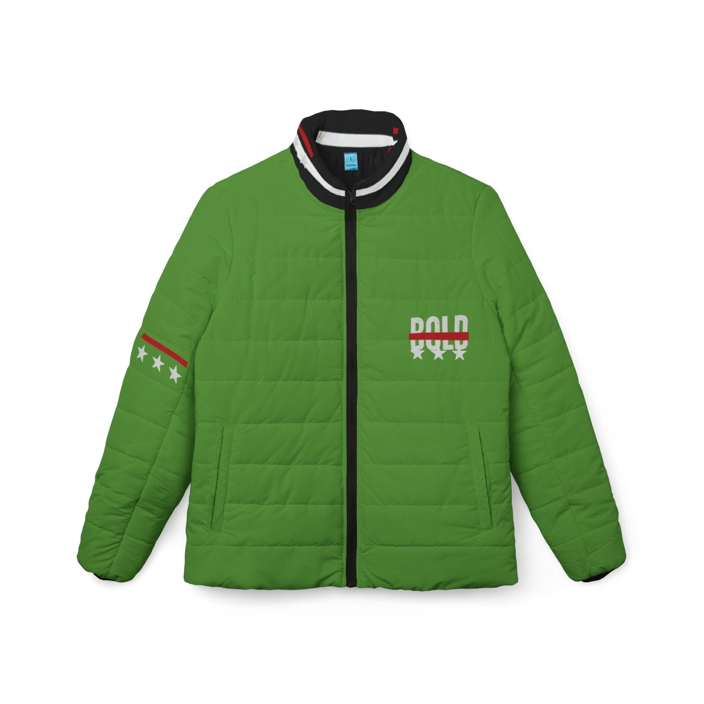 Bold Women’s Puffer Jacket,Cold Weather Apparel Printify