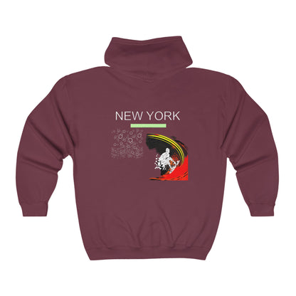 Unisex Heavy Blend™ Full Zip Hooded Sweatshirt