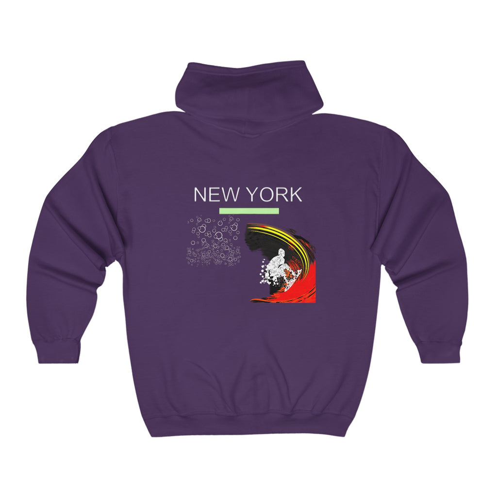 Unisex Heavy Blend™ Full Zip Hooded Sweatshirt