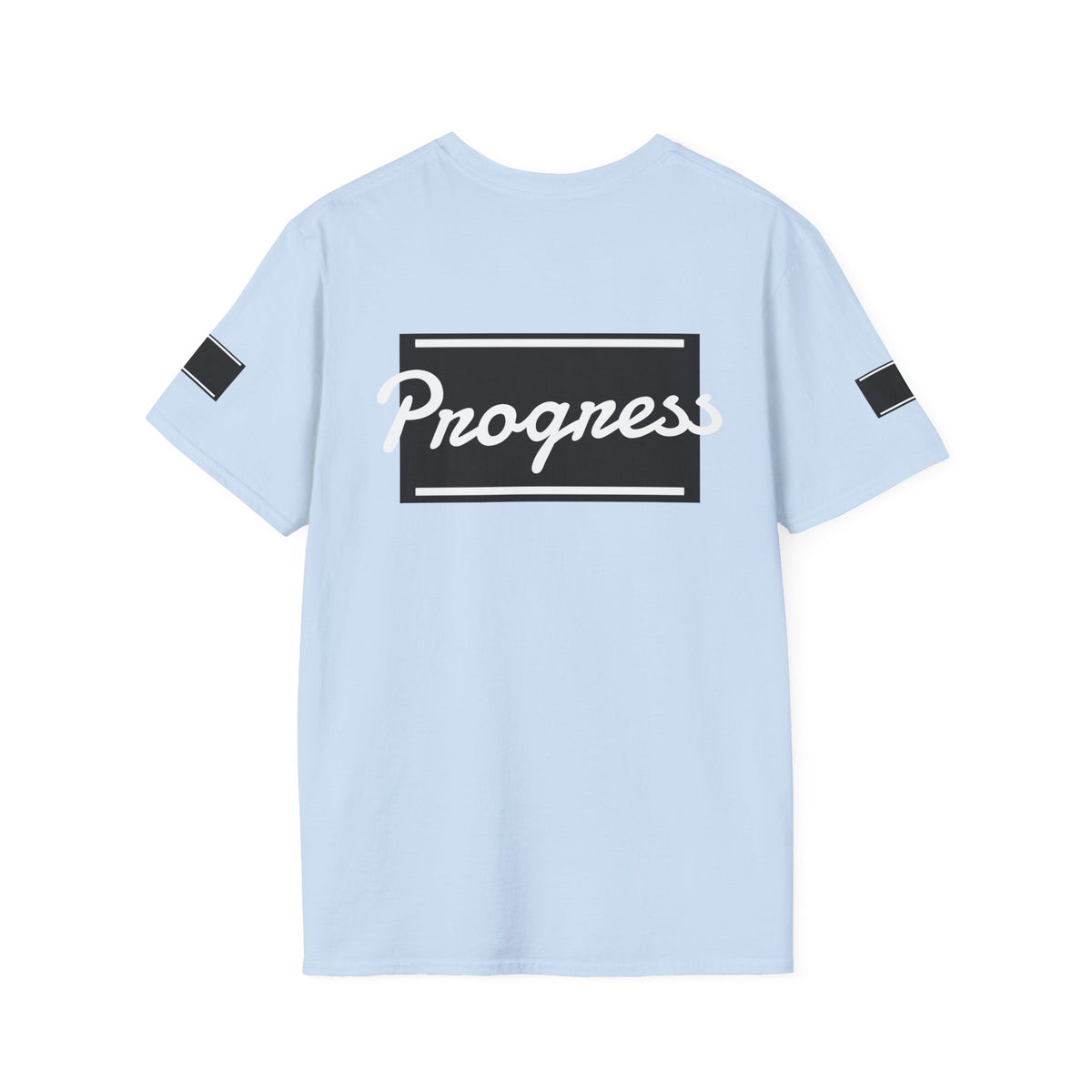 Motivational Unisex Softstyle T-Shirt | Progress Tee, Gift for Teens, Casual Wear, Workout Shirt, Inspirational Apparel Printify