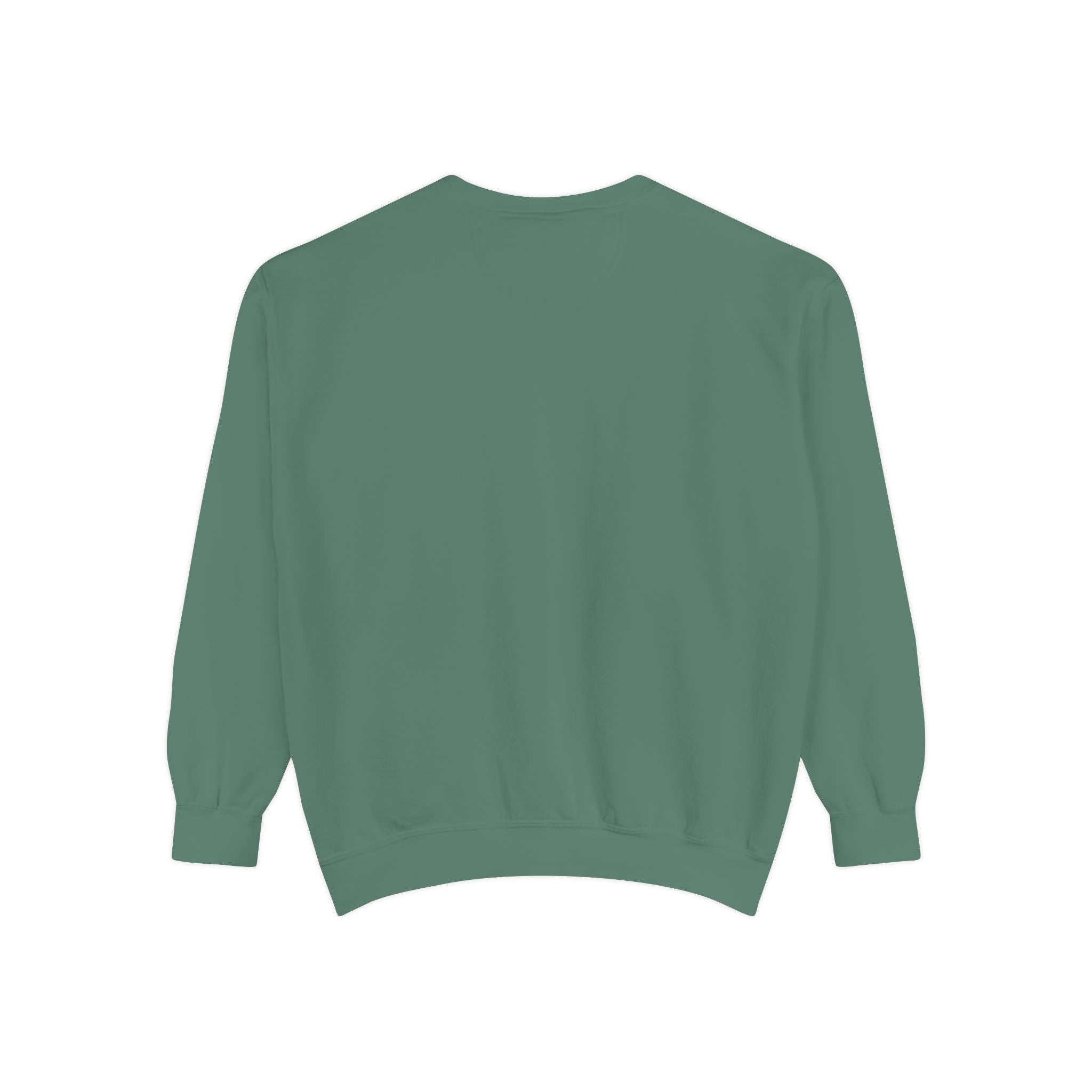 Garment-Dyed Sweatshirt, Cozy Unisex Pullover, Casual Comfortable Sweater, Perfect for Relaxing, Gift Idea for Friends and Family Printify