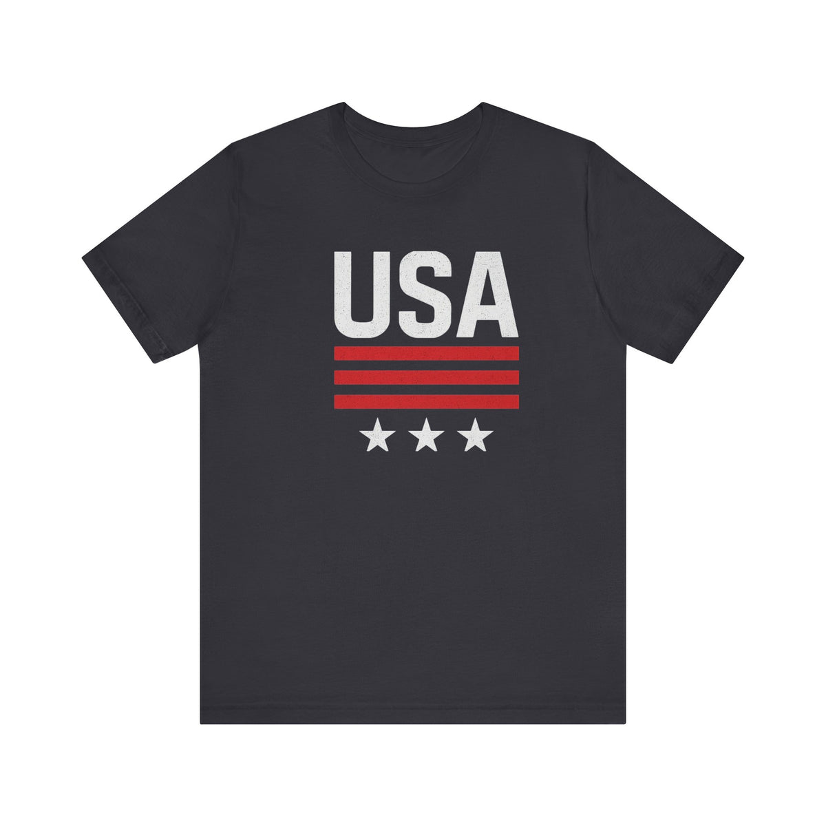 Patriotic USA Tee, Unisex Short Sleeve T-Shirt, July 4th Celebration Shirt, American Pride Apparel, Casual Summer Wear, Gift for Patriot