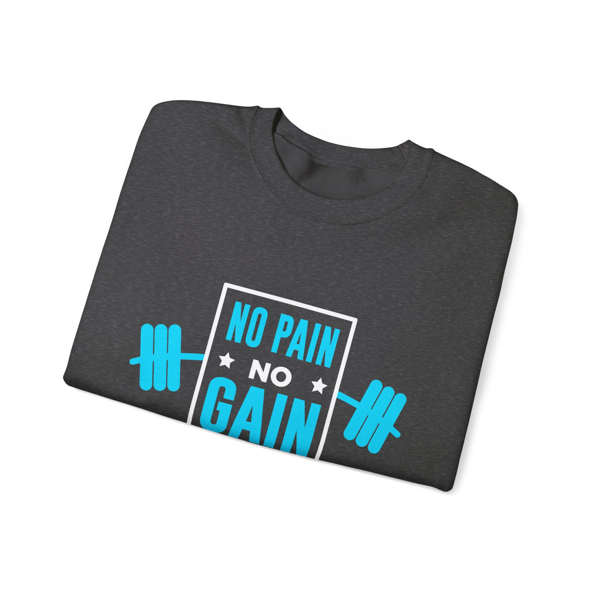 Pas de douleur pas de gain Sweat-shirt unisexe 