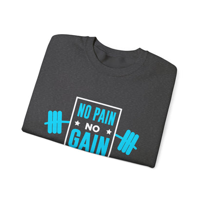 Pas de douleur pas de gain Sweat-shirt unisexe 