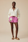 Shorts - Sterne Flower Design-Lounge wear
