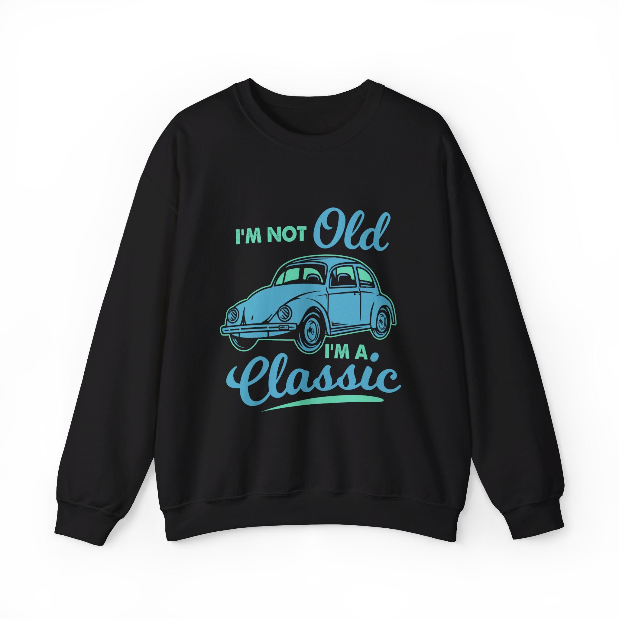 Je ne suis pas vieux, je suis un sweat-shirt unisexe classique 