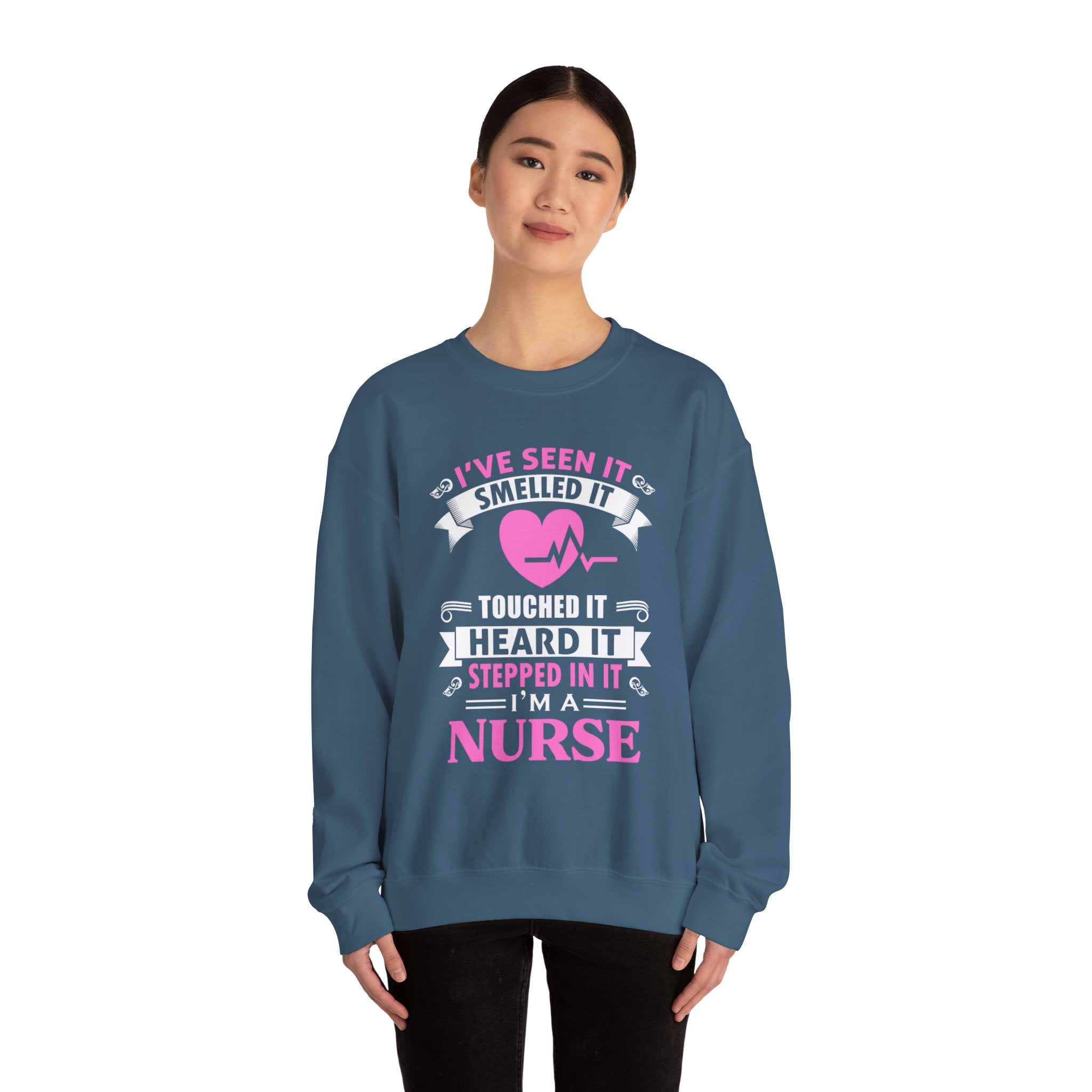 J’ai vu ça sentait ça touchait ce sweat-shirt unisexe 