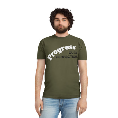 Unisex Faded Shirt - Embrace Progress Over Perfection, Casual Tee, Motivational Apparel, Gift for Growth Mindset, Everyday Wear, [...]