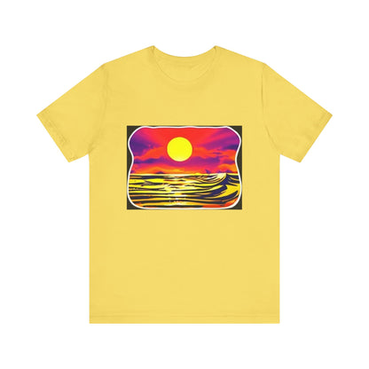 RCNSONS Unisex Short Sleeve Sunset Tee