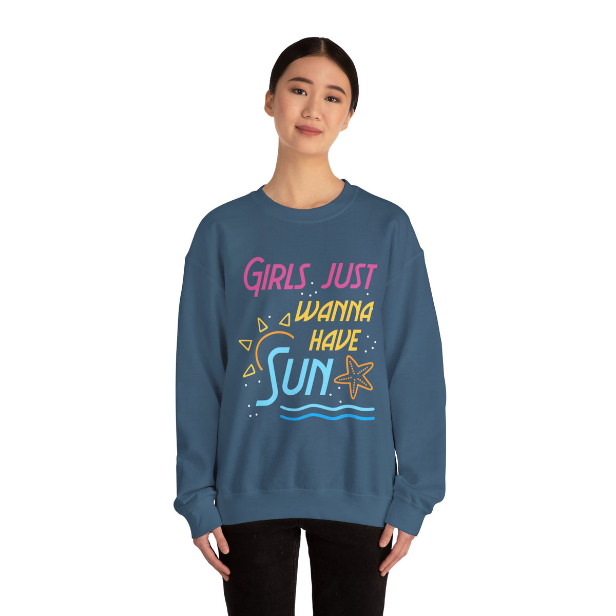 Les filles veulent juste avoir le sweat-shirt unisexe Sun 