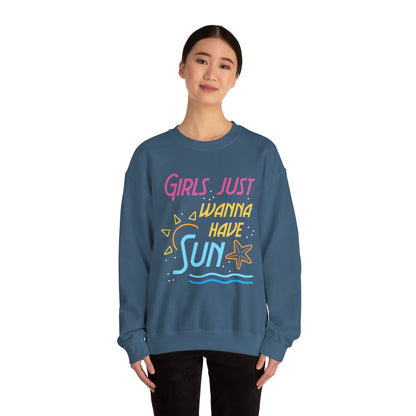 Les filles veulent juste avoir le sweat-shirt unisexe Sun 