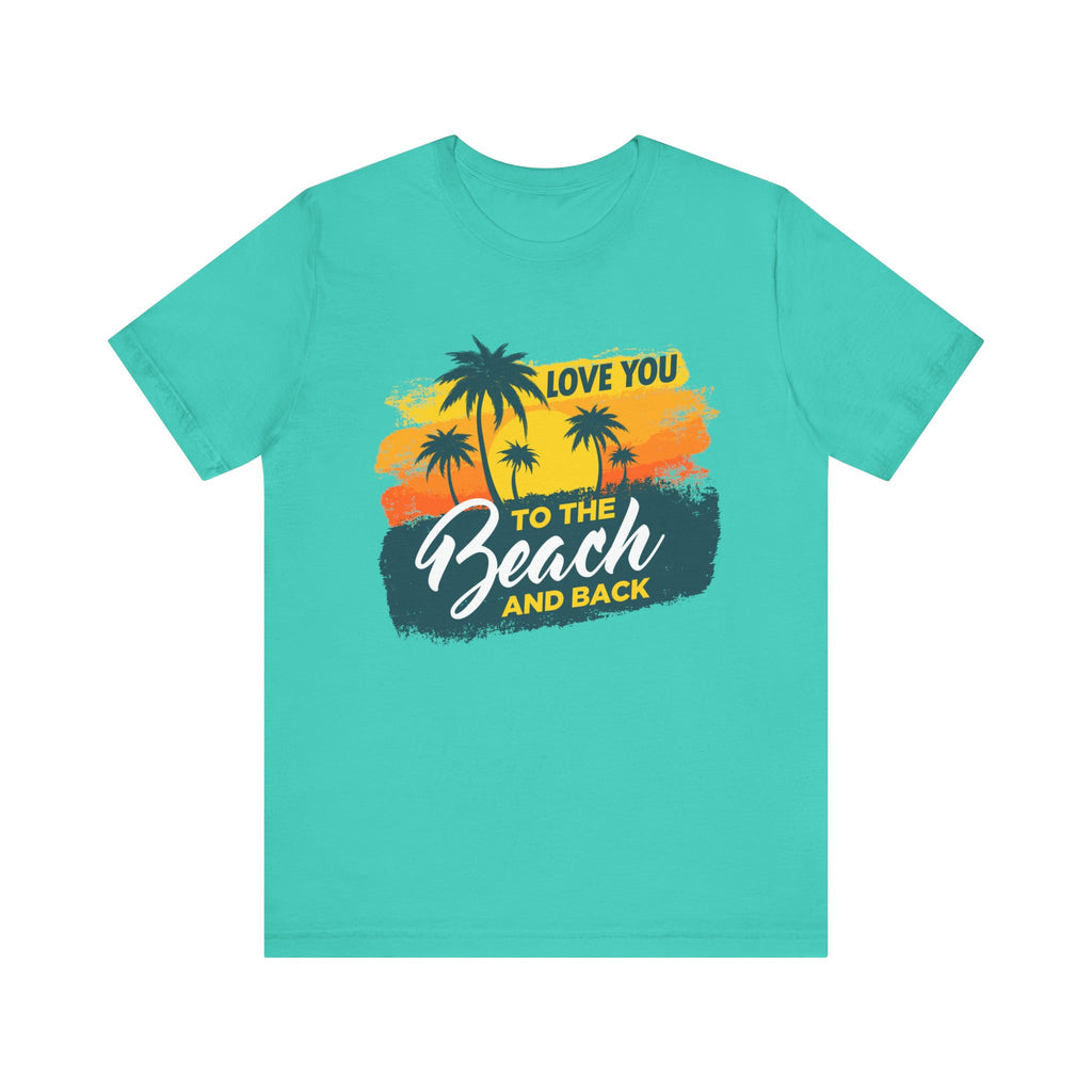 Je t’aime à la plage Tee unisexe 