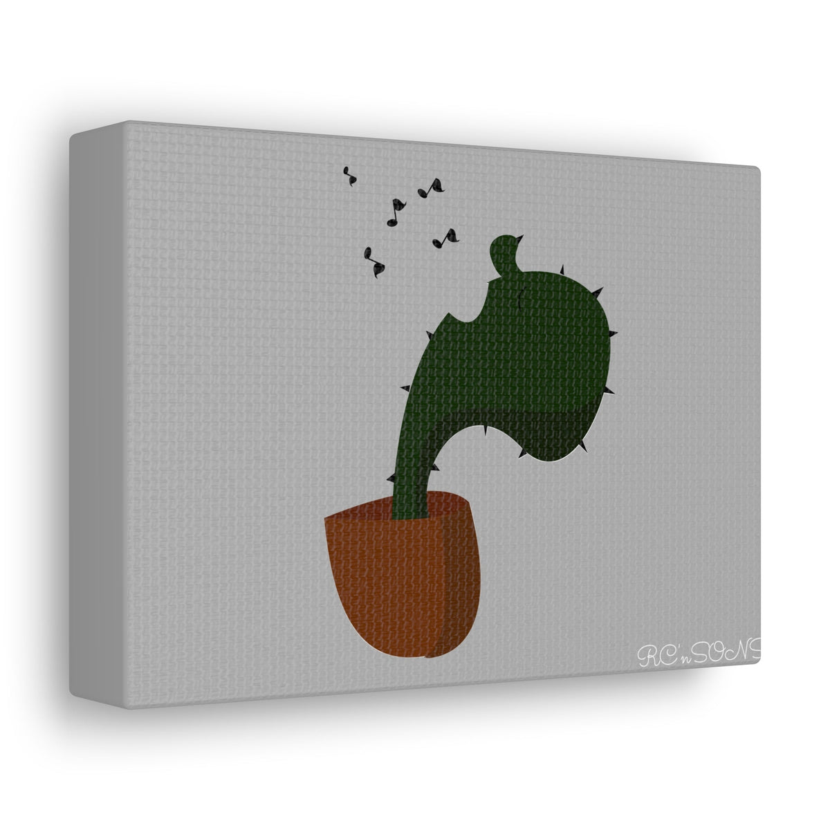 Cactus Design Wall Decor Printify