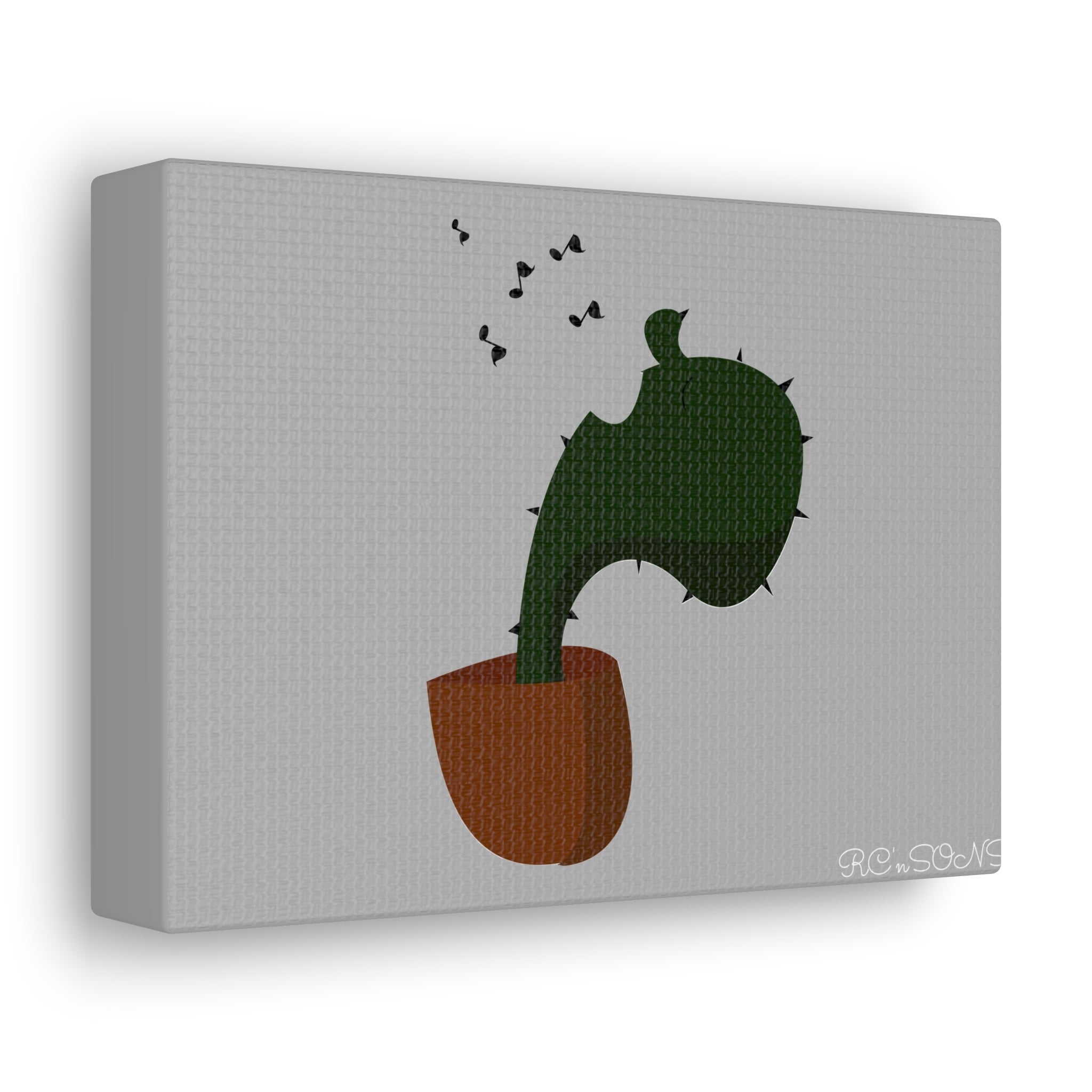 Cactus Design Wall Decor Printify