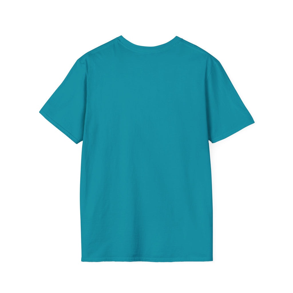 Surfing the Wave Unisex Softstyle T-Shirt, Beachwear, Summer Apparel, Gift for Surfers, Casual Tee, Surfing Theme Shirt