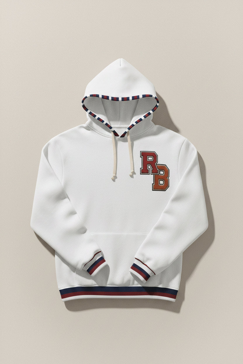 Varsity RB Hoodie – Retro Letterman Pullover