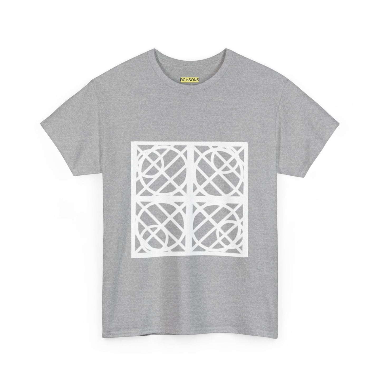 Modern Graphic Tee, Minimalist Cotton Shirt, Casual Unisex Top, Art-Inspired Clothing, Everyday Wear, Gift for Art Lovers Printify