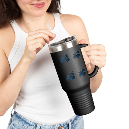 Fun Off-Roading Insulated Travel Mug, 40oz - Adventure Mug for Outdoor Lovers, Great for Camping, Road Trips, Gifts Printify