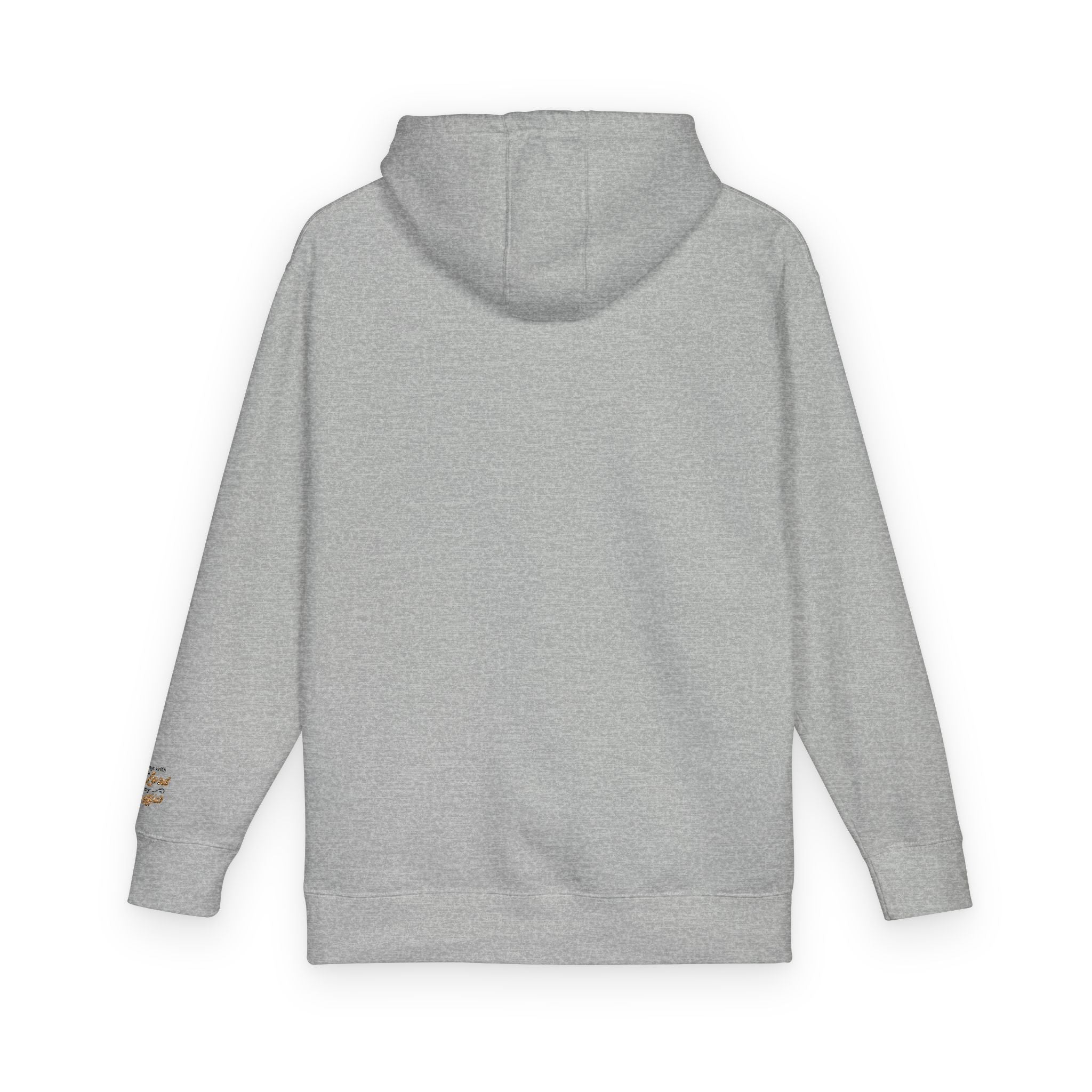 Religious Fleece Hoodie - Walking with the Lord Printify