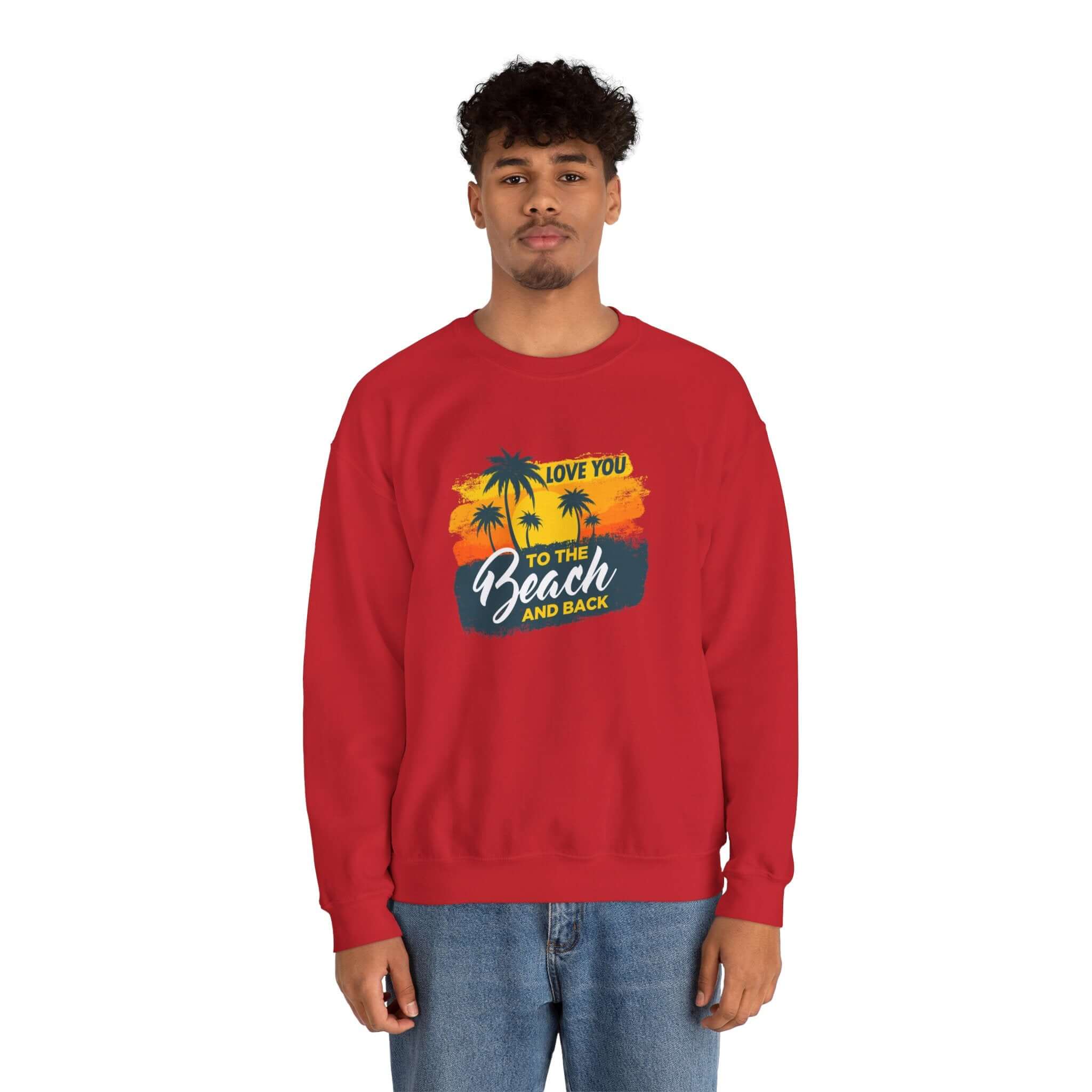 Love You To The Beach Unisex Sweatshirt - RC’nSONS