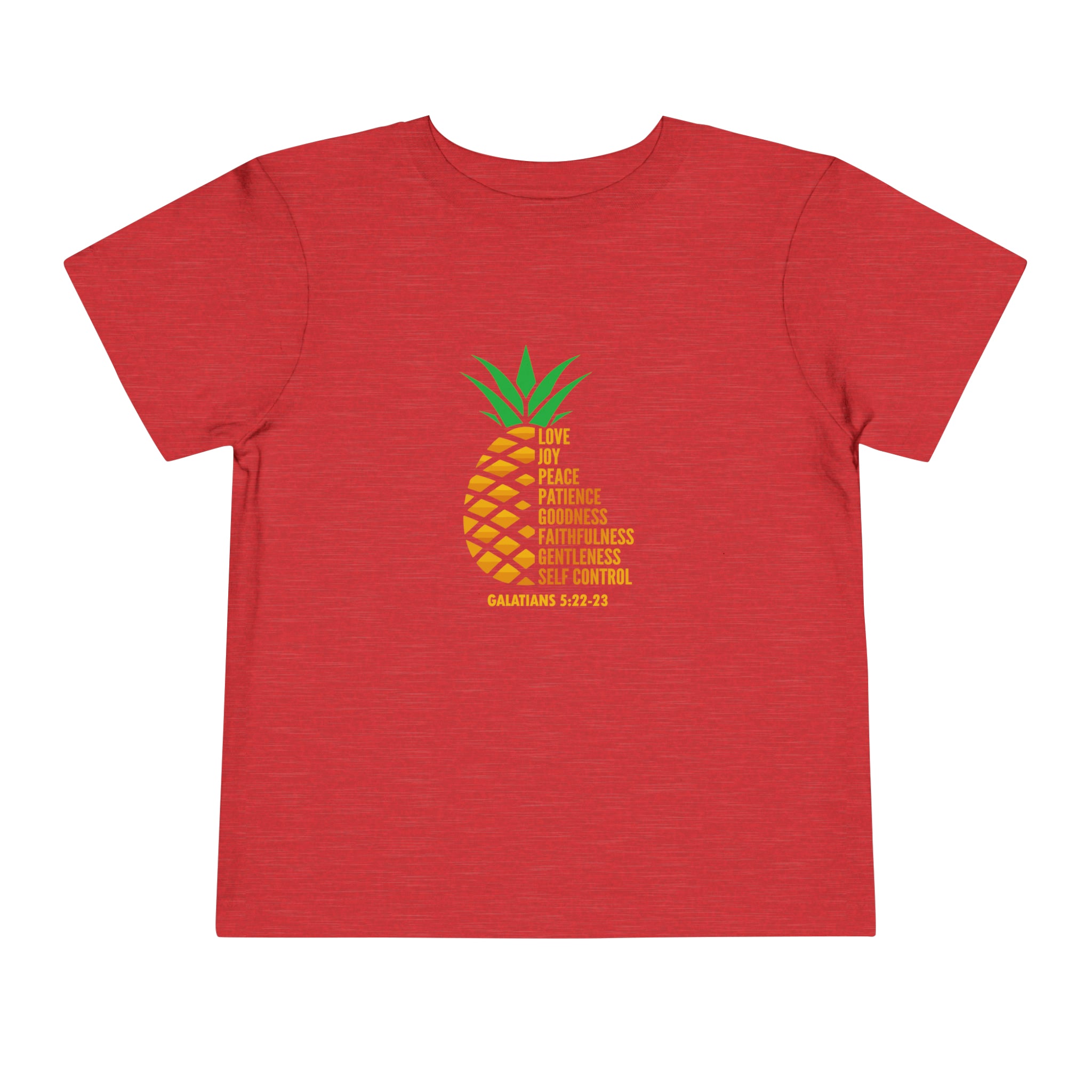 Love Joy Peace Patience Toddler Tee