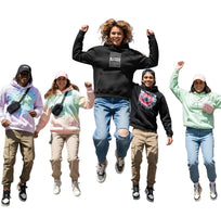 Blessed Fleece Hoodie — Three-Panel Cozy Pullover