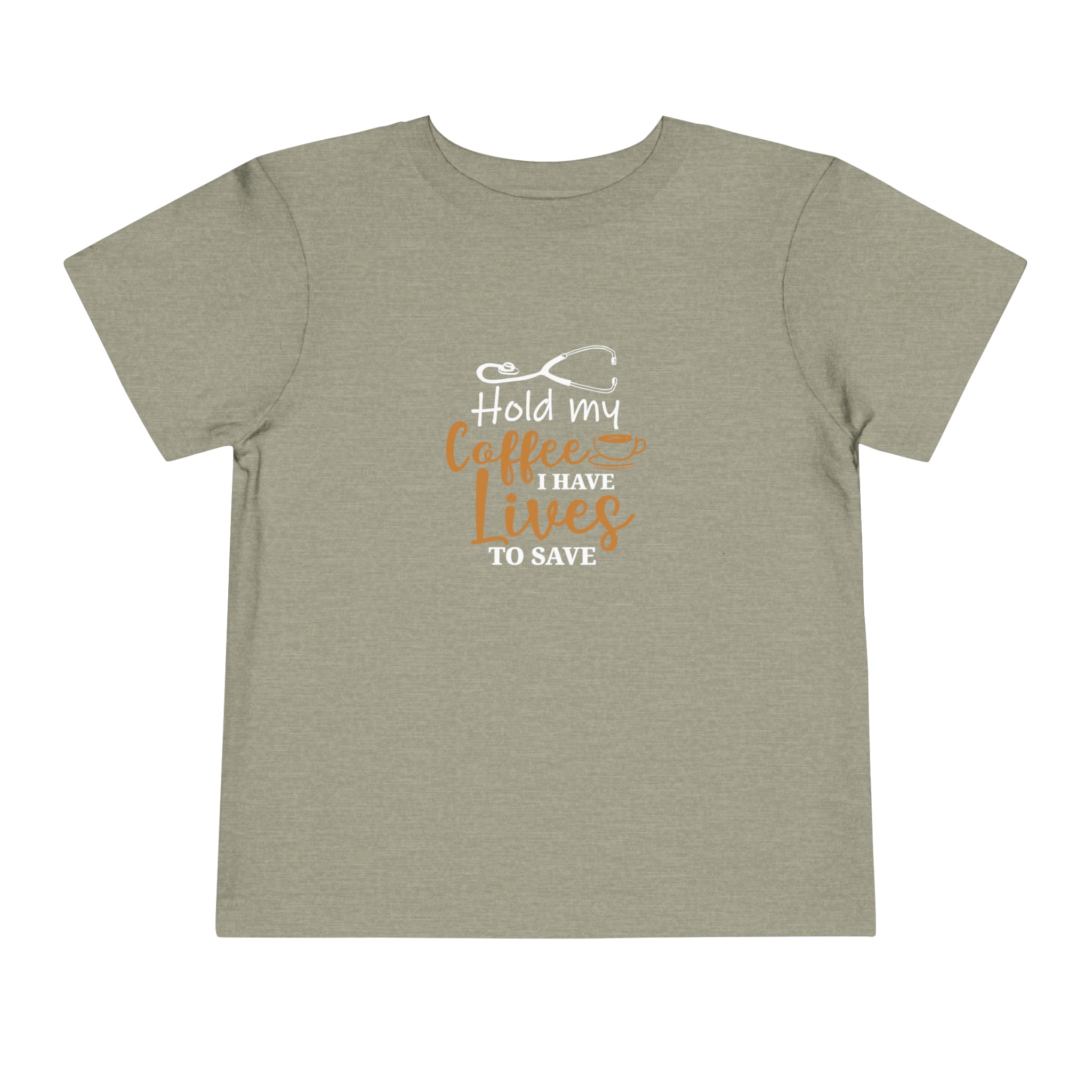 T-shirt pour tout-petits Hold My Coffee 