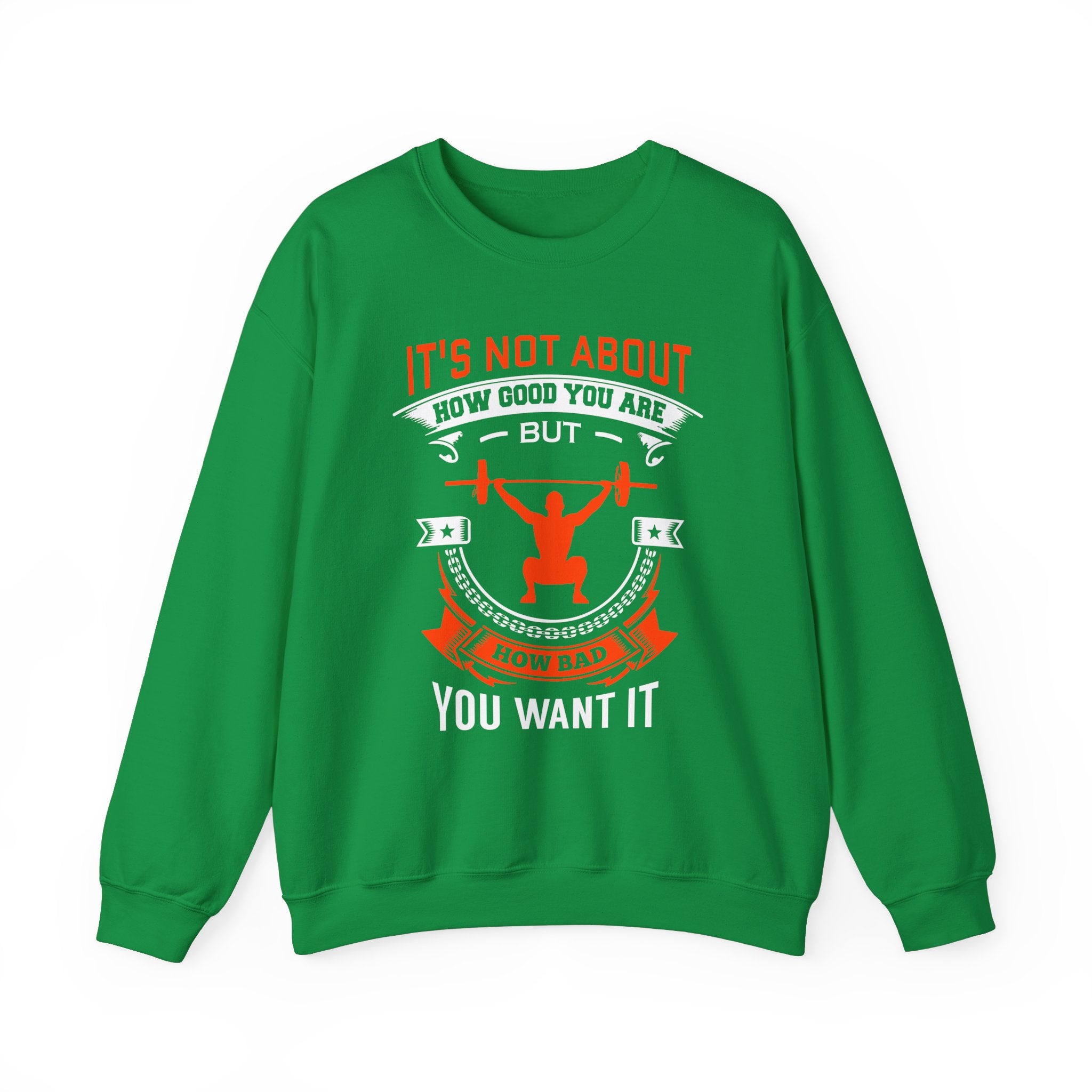 Il ne s’agit pas de savoir à quel point vous êtes bon Sweatshirt unisexe 