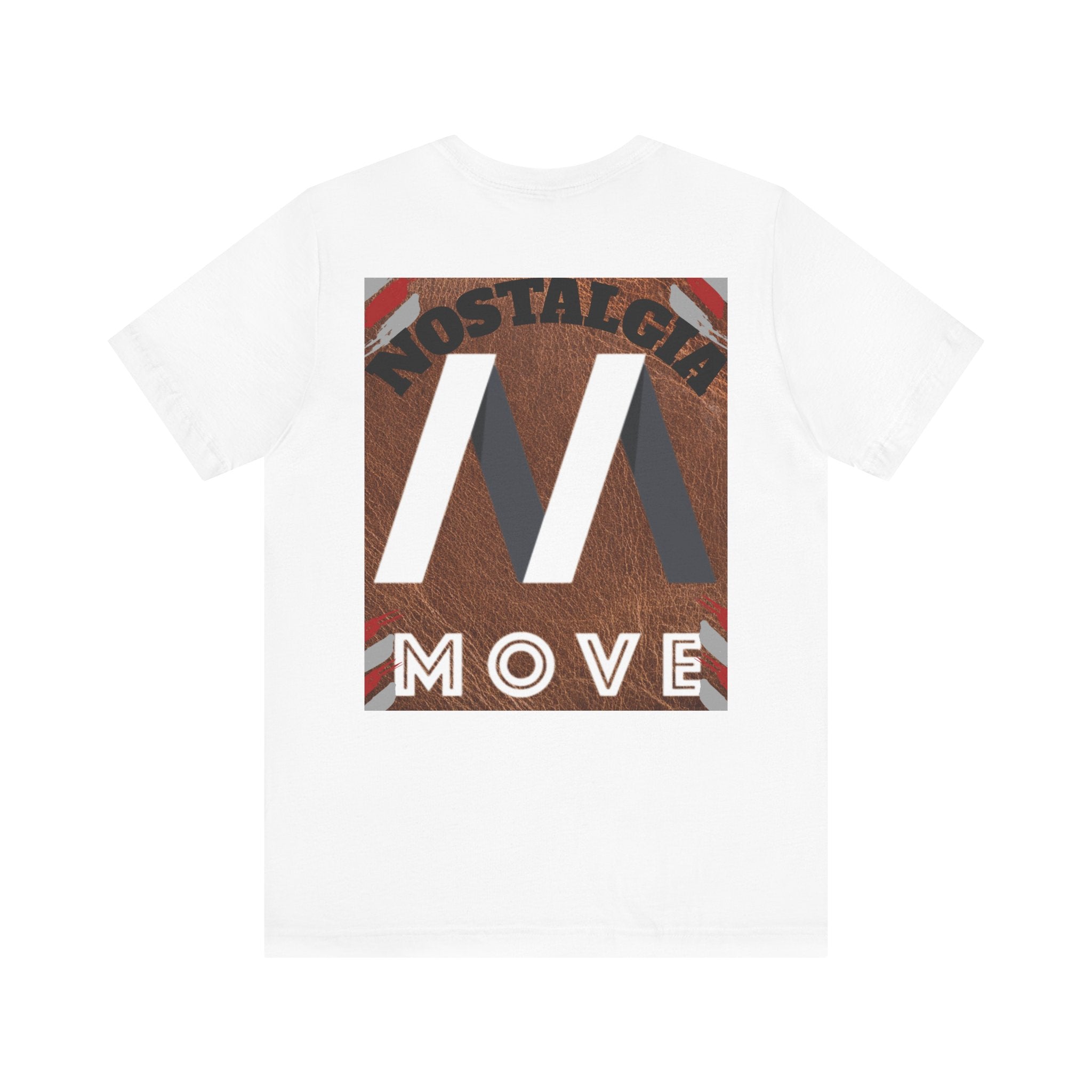 Nostalgic Movement Short Sleeve Tee, Vintage Graphic Tee, Unisex Casual T-Shirt, Gift for Retro Lovers, Summer Fashion