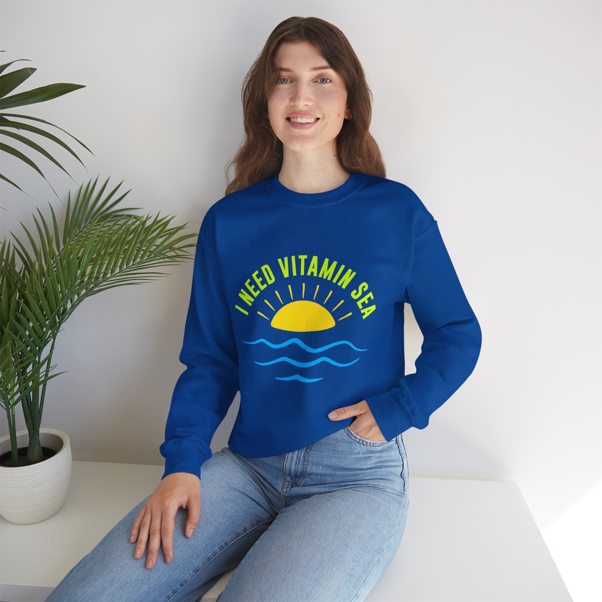 J’ai besoin de sweat-shirt unisexe Vitamin Sea 