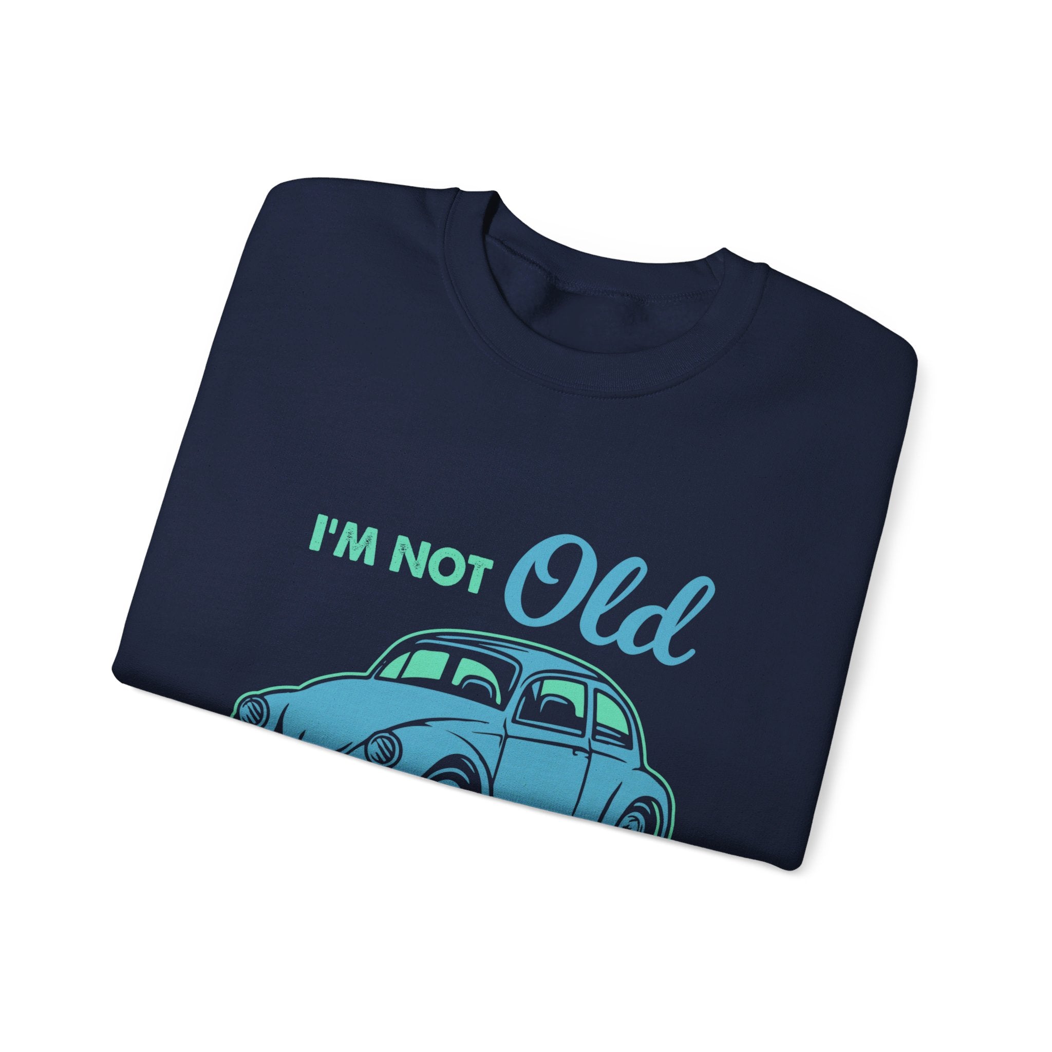 Je ne suis pas vieux, je suis un sweat-shirt unisexe classique 