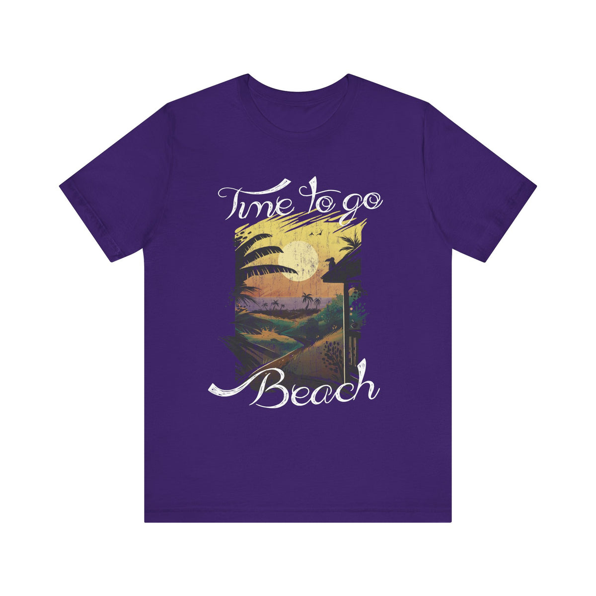 Il est temps d’aller à la plage Tee-shirt unisexe 