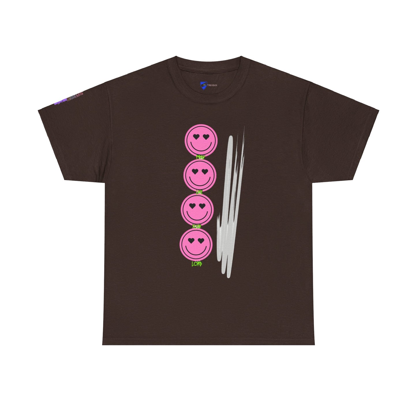 RCNSONS Unisex Heavy Cotton Smileys Tee