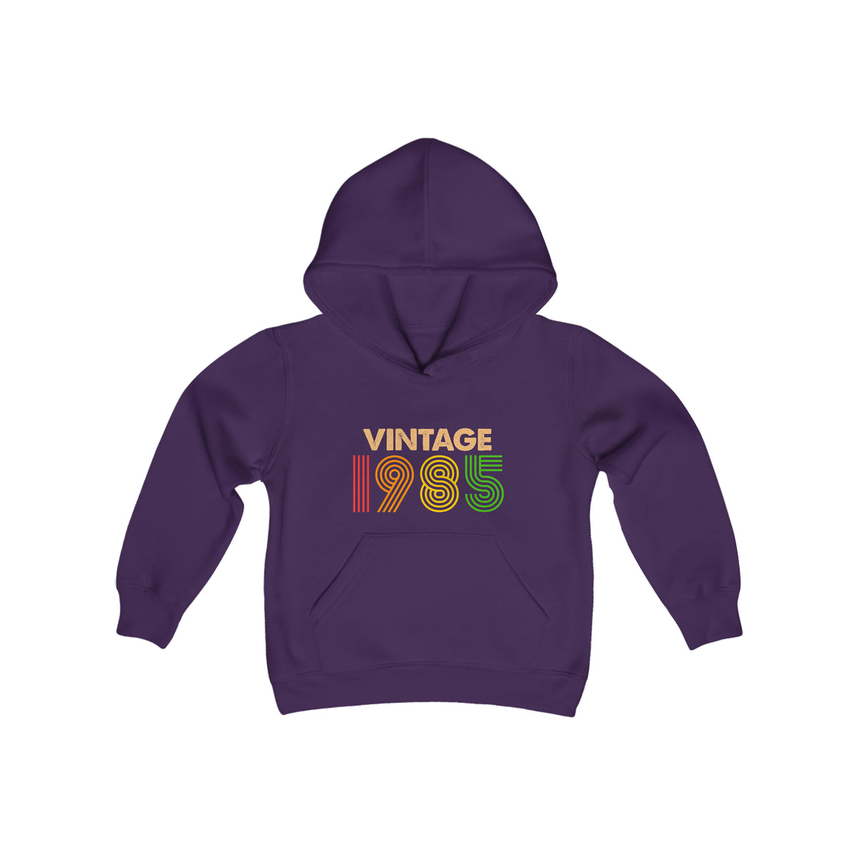 Vintage 1985 Hooded Sweatshirt